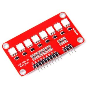 Penuh warna LED modul/mikropengawal menjalankan air cahaya