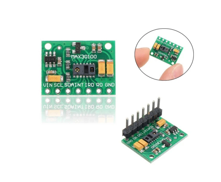 MAX30100 Heart-Rate Oximeter Pulse Sensor Pulsesensor Module MAX30100 Heart-Rate Oximeter Pulse Sensor Pulsesensor Module