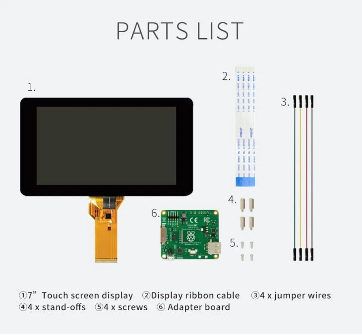 Official 7inch Touch Screen Display