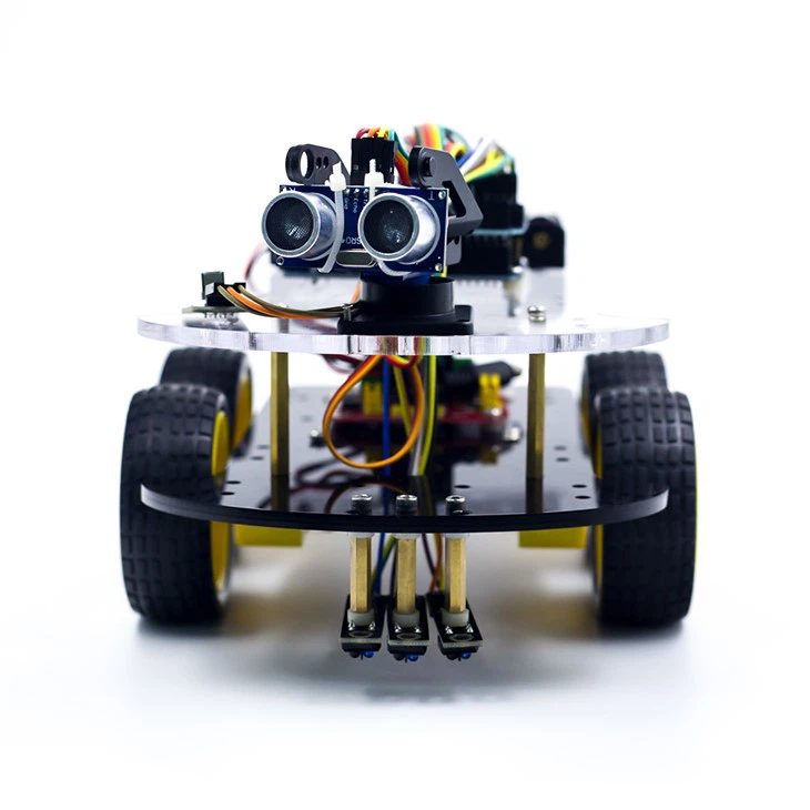Kereta Robot 4WD KUONGSHUN Serasi Dengan Arduino IDE